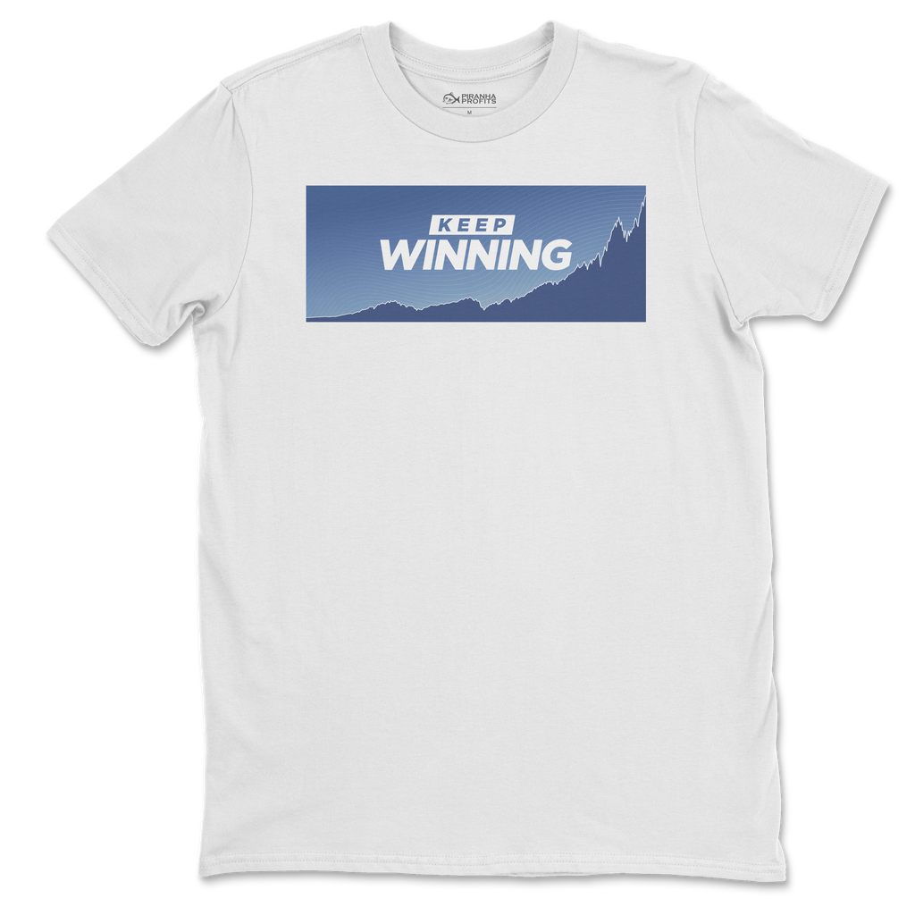 Keep Winning Signature T-Shirt — Breakout Blue ver.