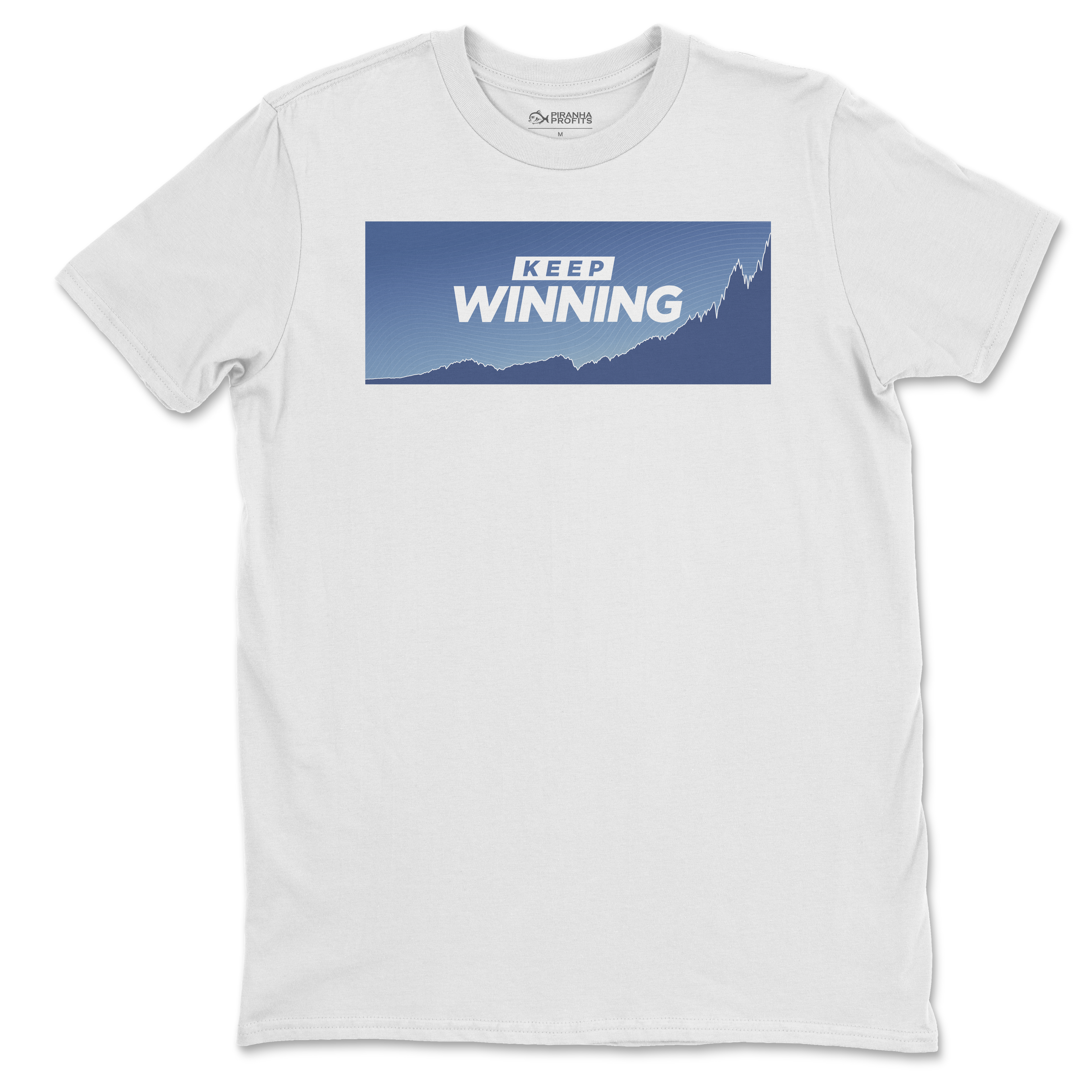 Keep Winning Signature T-Shirt — Breakout Blue ver.