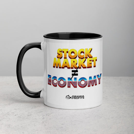 Stock Market ≠ to Economy Mug