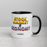 Stock Market ≠ to Economy Mug